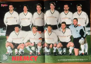 Футбол.Постер двосторонній з журналу Bravo Sport,Німеччина,Міятович.