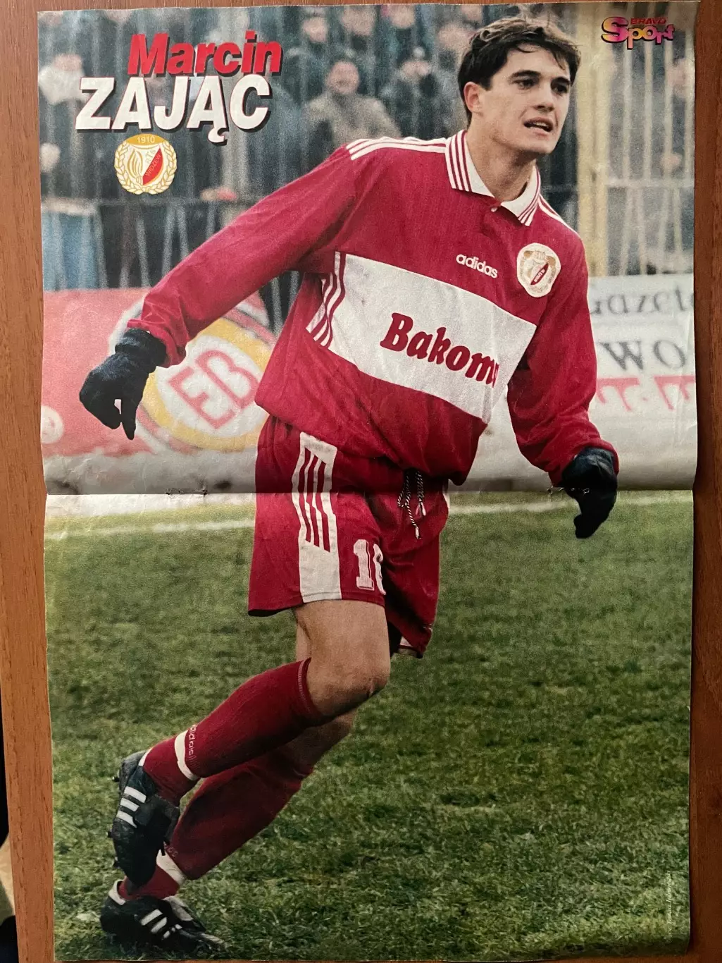 Футбол.Постер двосторонній з журналу Bravo Sport,Коул,Заяц. 1