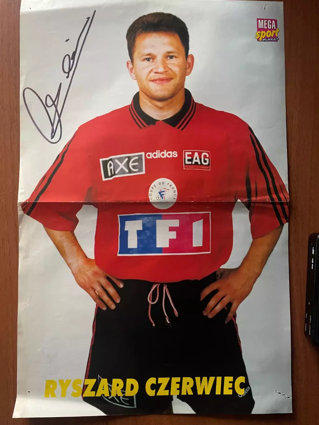 Футбол.Постер двосторонній з журналу Mega Sport,Шальке. 1