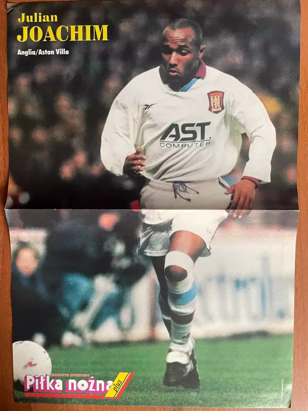 Футбол.Постер двосторонній з журналу Pilka Nozna Plus Редондо. 1