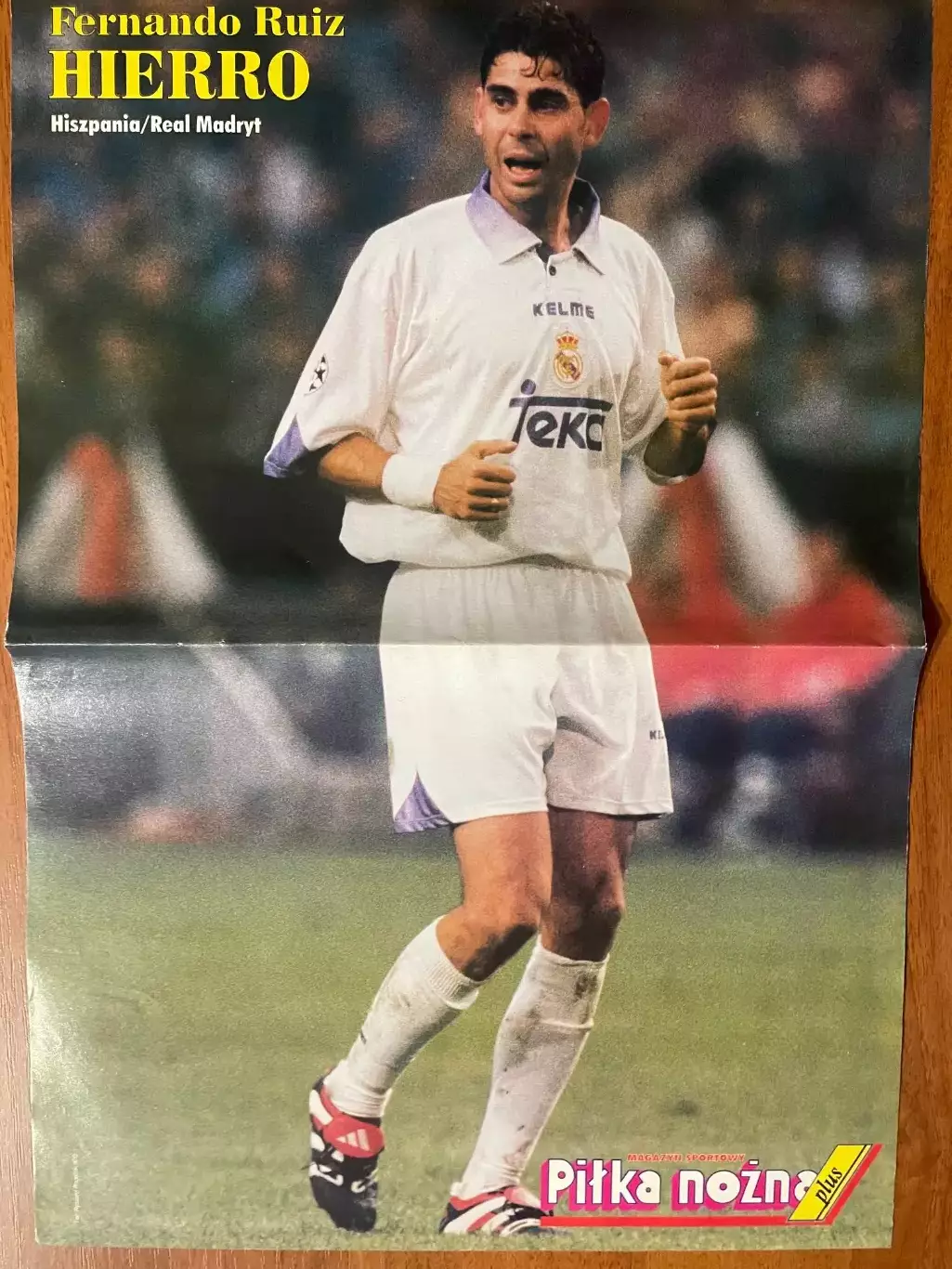 Футбол.Постер двосторонній з журналу Pilka Nozna Plus ,Реднап,Йерро 1