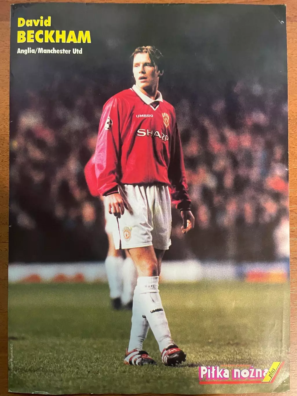 Футбол.Постерз журналу Pilka Nozna Бекхем