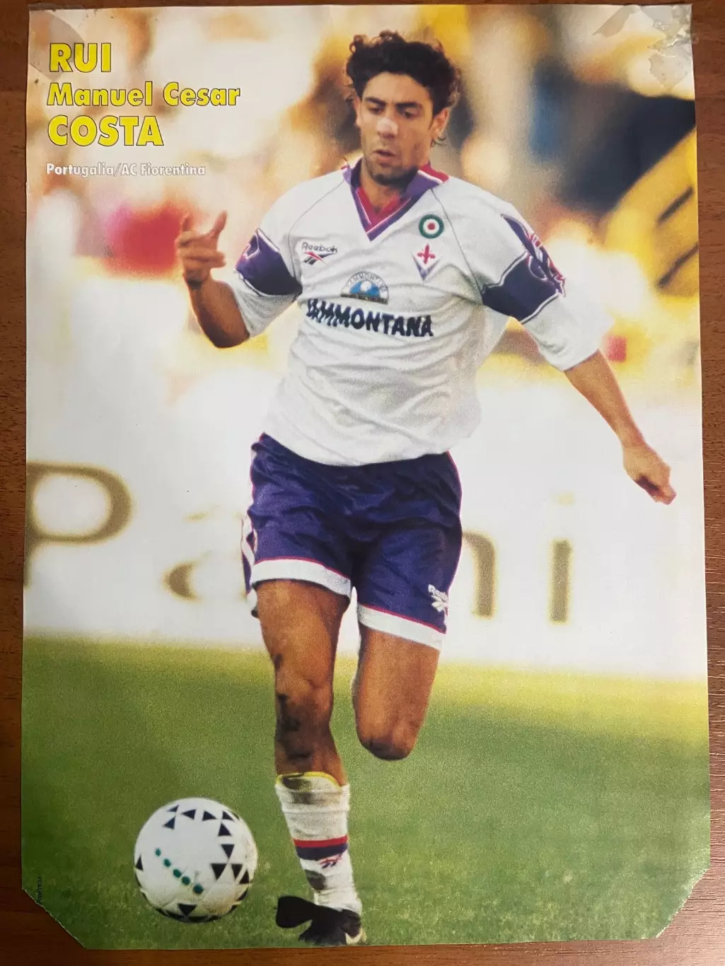 Футбол.Постер двосторонній журналу Pilka Nozna Ріккен 1