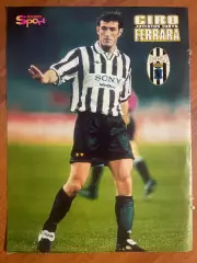 Футбол.Постер двосторонній з журналу Bravo Sport Феррара,Вальдох,Родман