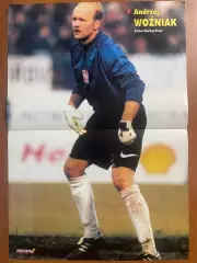 Футбол.Постер двосторонній з журналу Pilka Nozna Plus Возняк