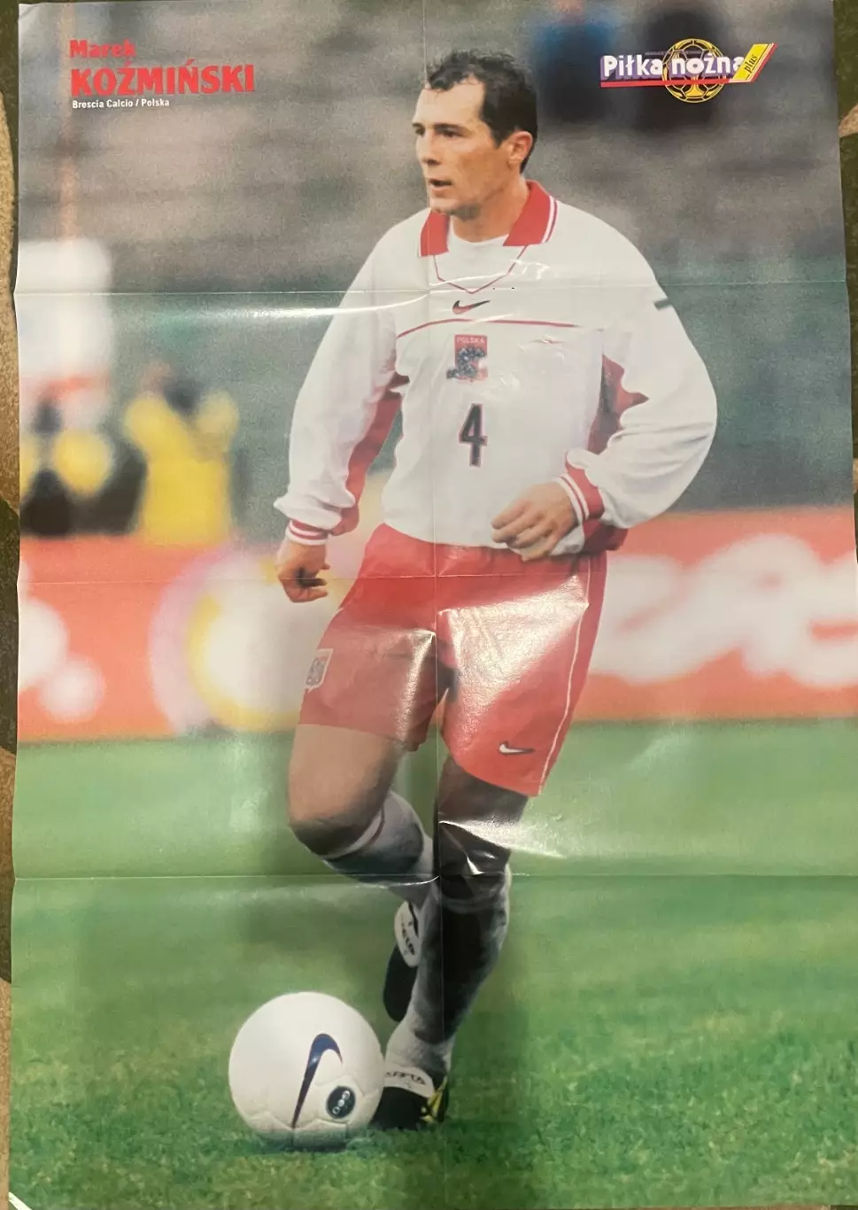 Футбол.Постер ,плакат двосторонній з журналу Pilka Nozna Plus. 1