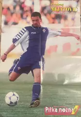 Футбол.Постер двосторонній з журналу Pilka Nozna Plus Міятович,Руй Кошта