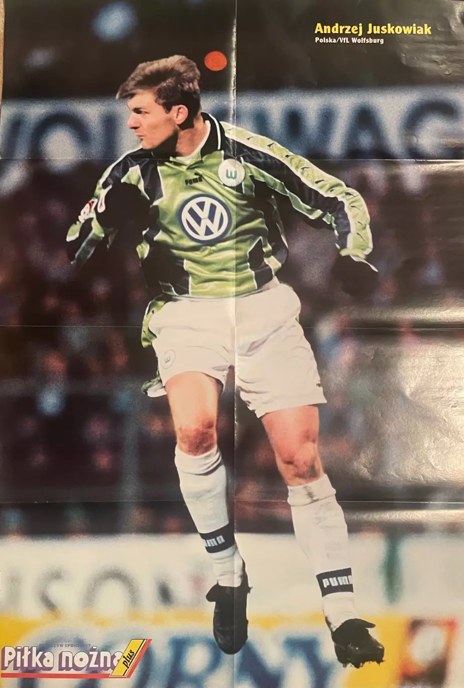 Футбол.Постер ,плакат двосторонній з журналу Pilka Nozna Plus.Хайто