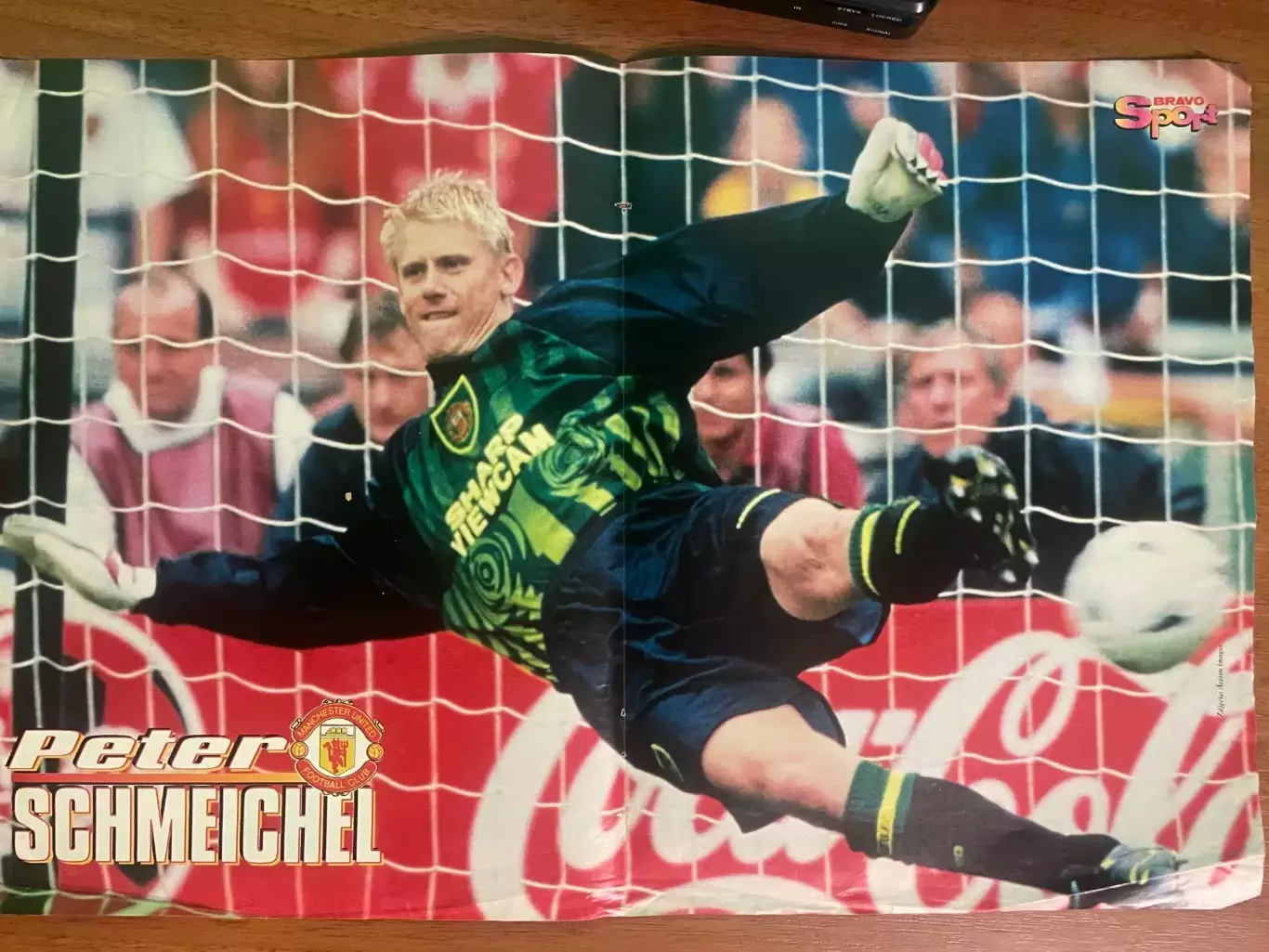 Футбол.Постер двосторонній з журналу Bravo Sport Шмейхель,Карлос