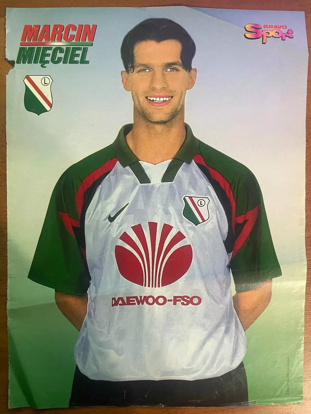 Футбол. .Постер з журналу Bravo Sport.