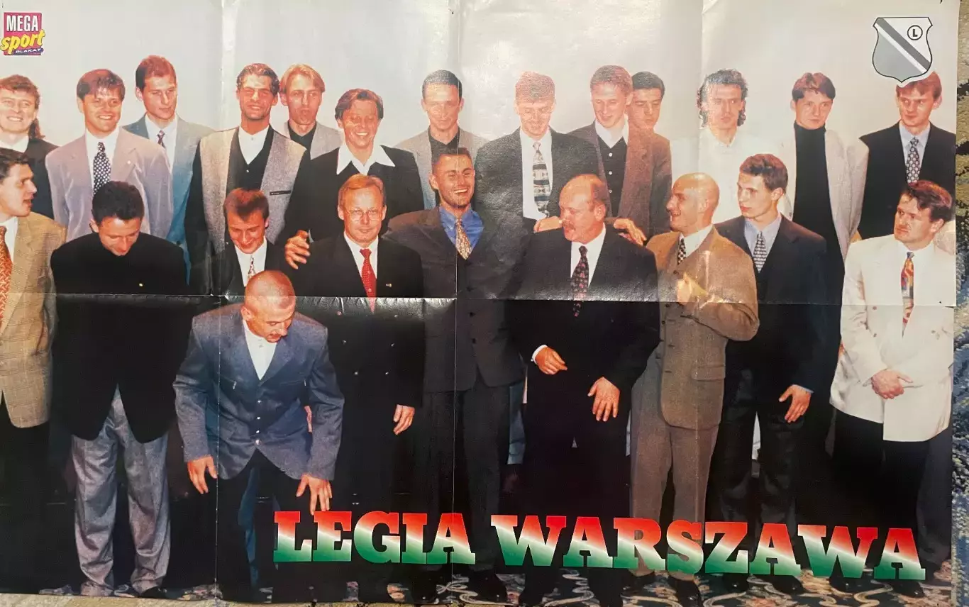 Футбол.Постер ,плакат двосторонній з журналу Mega Sport Відзев 1