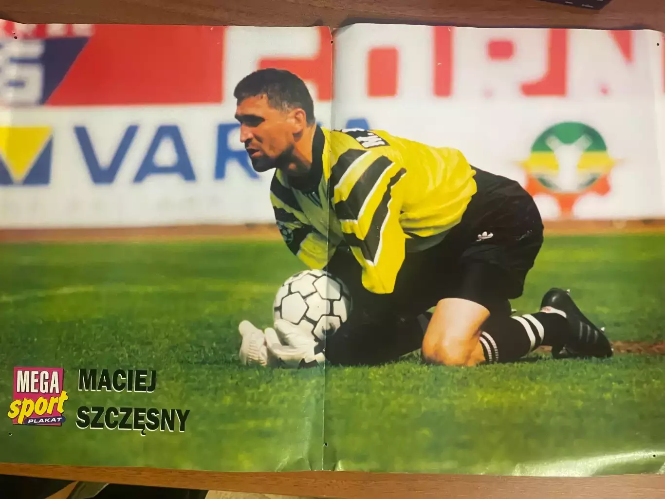 Футбол.Постердвосторонній з журналу Mega Sport Кантона 1