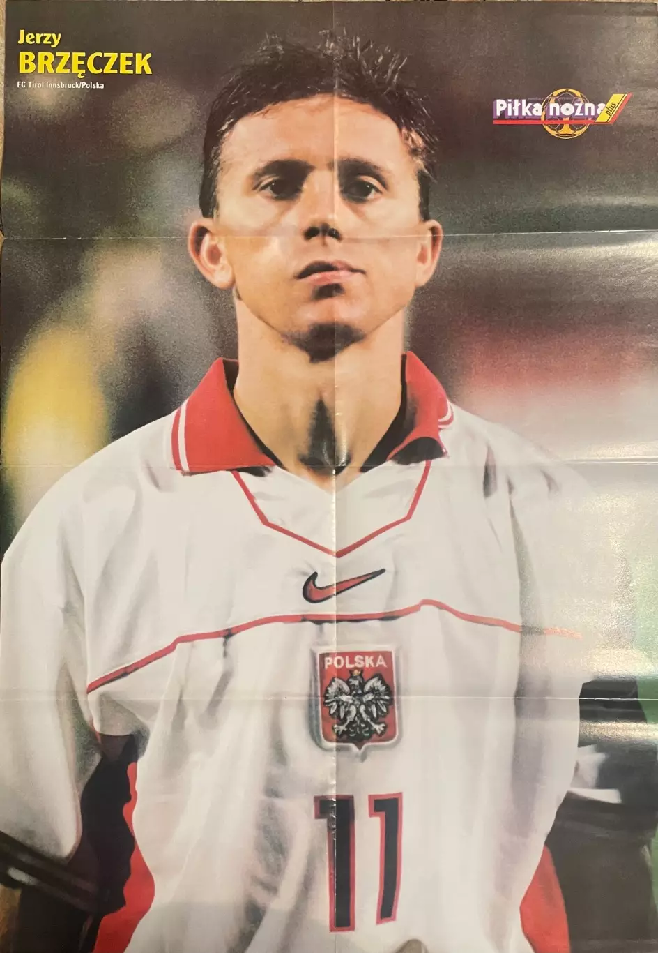 Футбол.Постер двосторонній з журналу Pilka Nozna Plus Польща 1