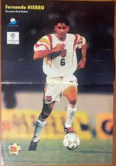 Футбол.Постер двосторонній з журналу Pilka Nozna Plus Ширер,Йерро,Іліє