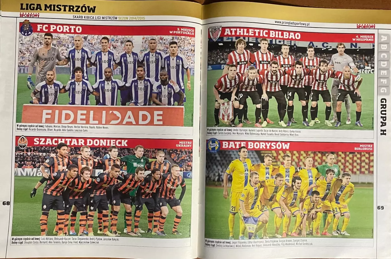 Журнал. Футбол .Skarb Kibica.Спецвипуск.Ліга Чемпіонів 2014/2015 6