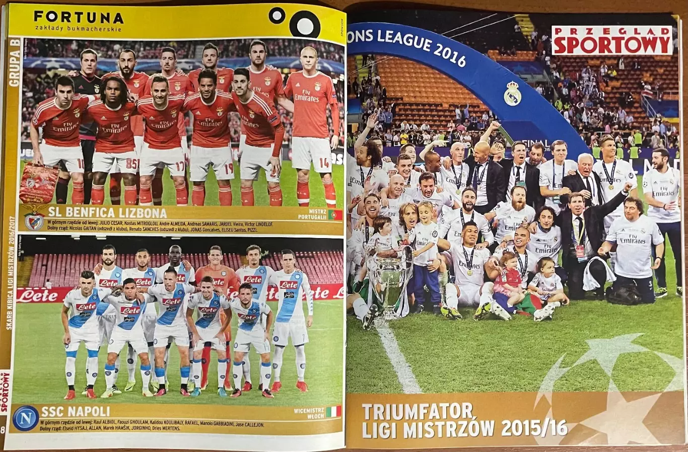 Журнал. Футбол .Skarb Kibica.Спецвипуск.Ліга Чемпіонів 2016/2017 1