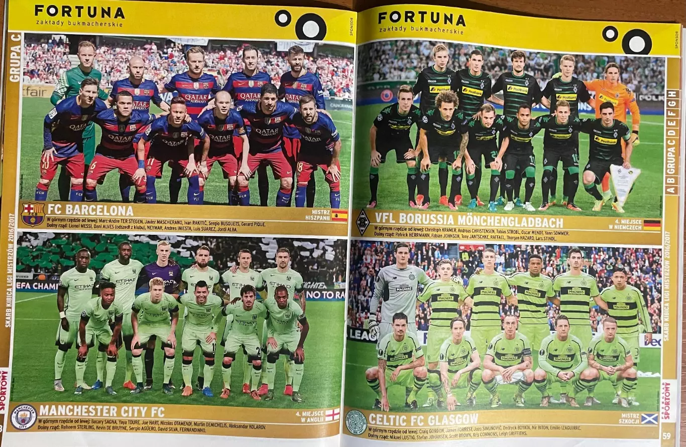 Журнал. Футбол .Skarb Kibica.Спецвипуск.Ліга Чемпіонів 2016/2017 4