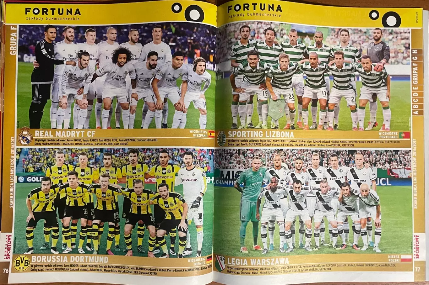 Журнал. Футбол .Skarb Kibica.Спецвипуск.Ліга Чемпіонів 2016/2017 6