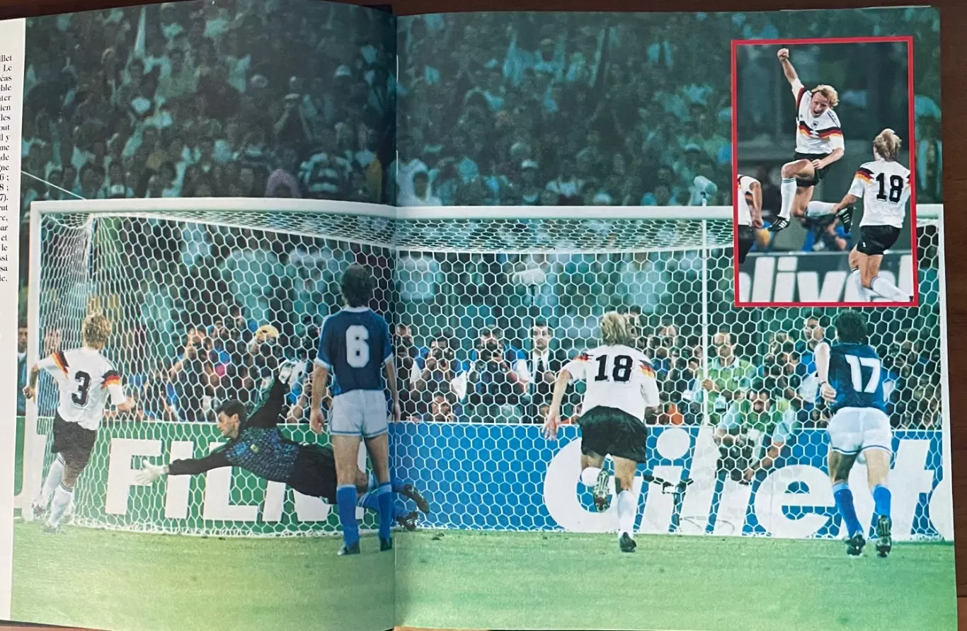 Футбол.Книга-фотоальбом..Чемпіонат Світу.Чемпионат мира 1990.Підсумки сезону. 1