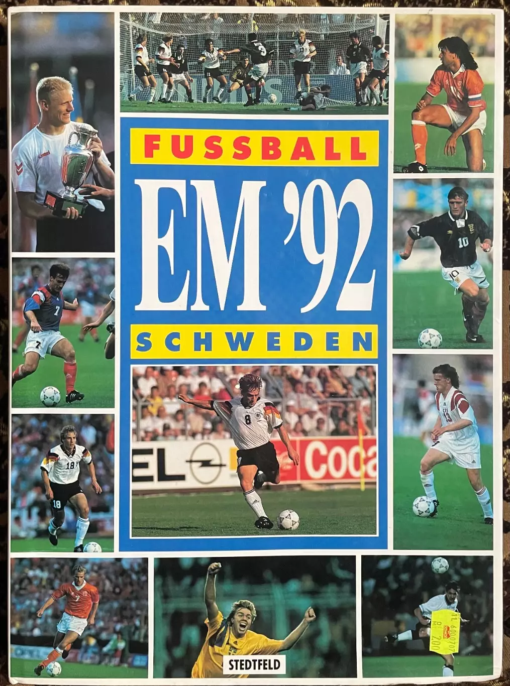Футбол.Книга-фотоальбом.Чемпіонат Європи. 1992.