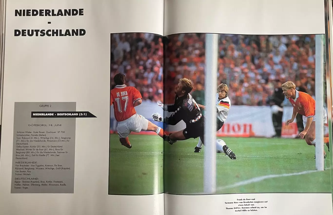 Футбол.Книга-фотоальбом.Чемпіонат Європи. 1992. 4