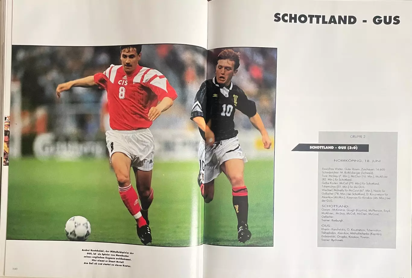 Футбол.Книга-фотоальбом.Чемпіонат Європи. 1992. 5