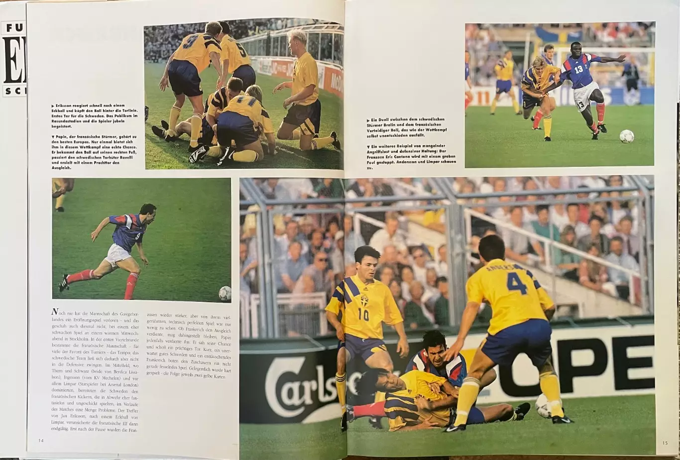 Футбол.Книга-фотоальбом.Чемпіонат Європи. 1992. 2