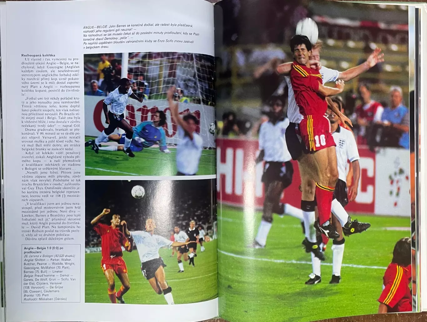 Футбол.Книга-фотоальбом.Чемпіонат Світу. 1990. 5