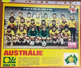 Футбол. Постер з журналу Стадіон. /Stadion Австралія