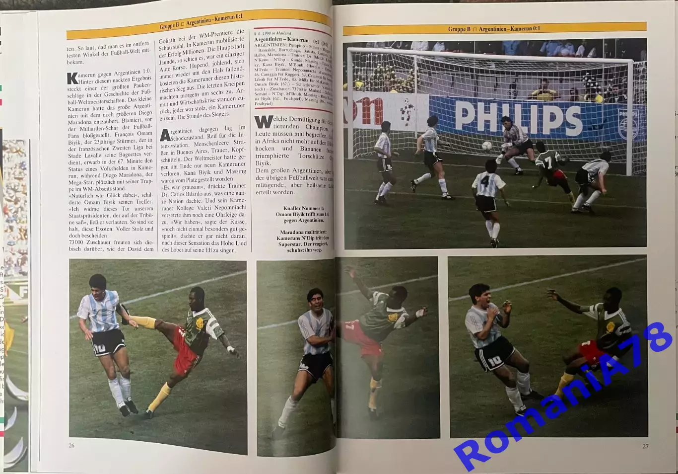 Футбол.Книга-фотоальбом..Чемпіонат Світу.Чемпионат мира 1990. 3