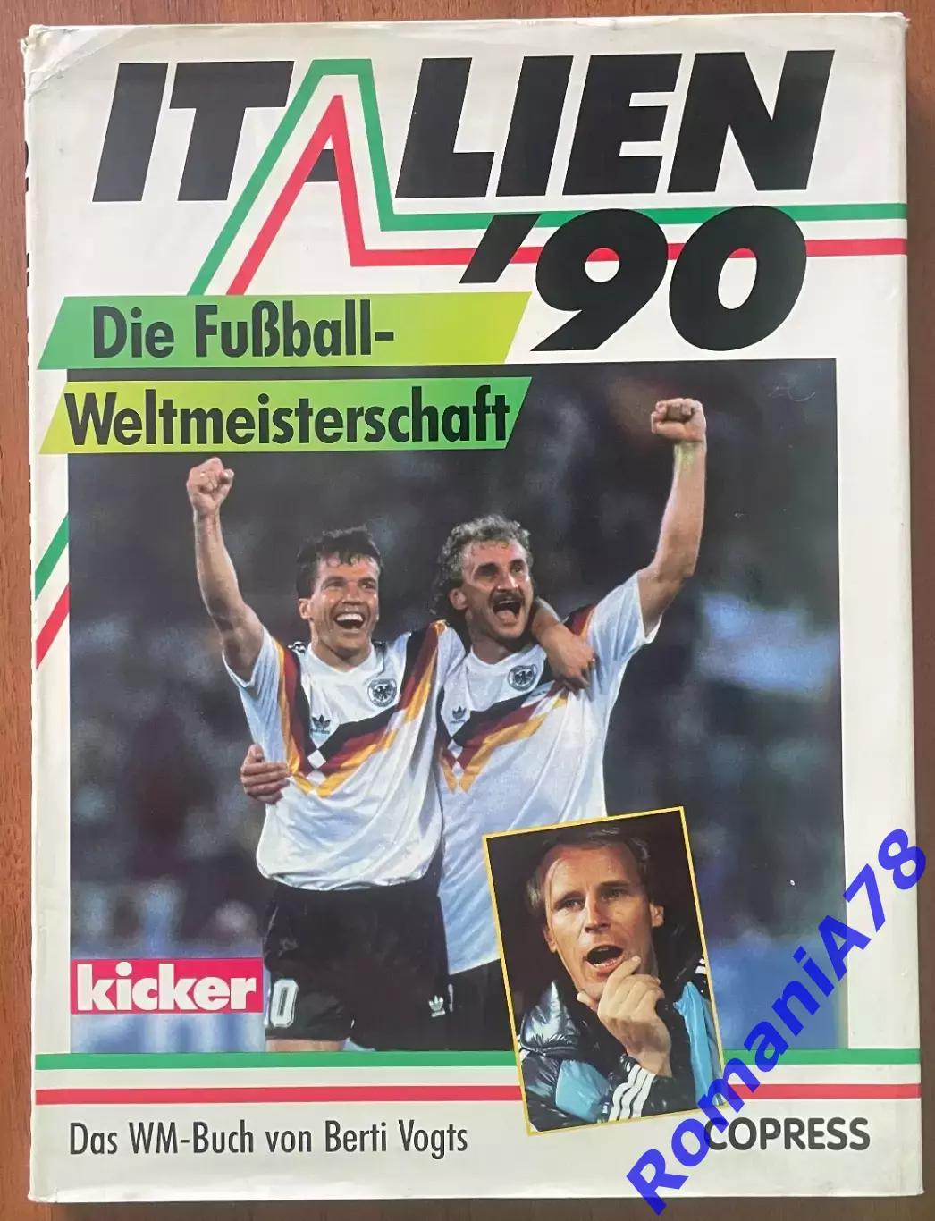 Футбол.Книга-фотоальбом..Чемпіонат Світу.Чемпионат мира 1990.