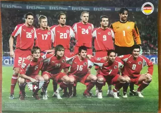 Футбол.Постер Швейцарія 2006.