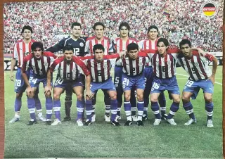 Футбол.Постер Парагвай 2006.