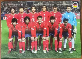 Футбол.Постер Південна Корея 2006.