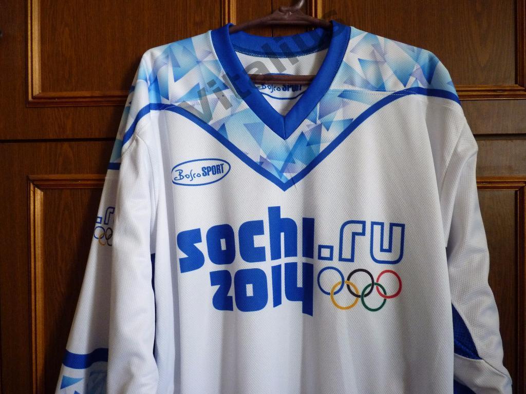Хоккейный свитер Олимпиада Сочи-2014 (размер 48) 1