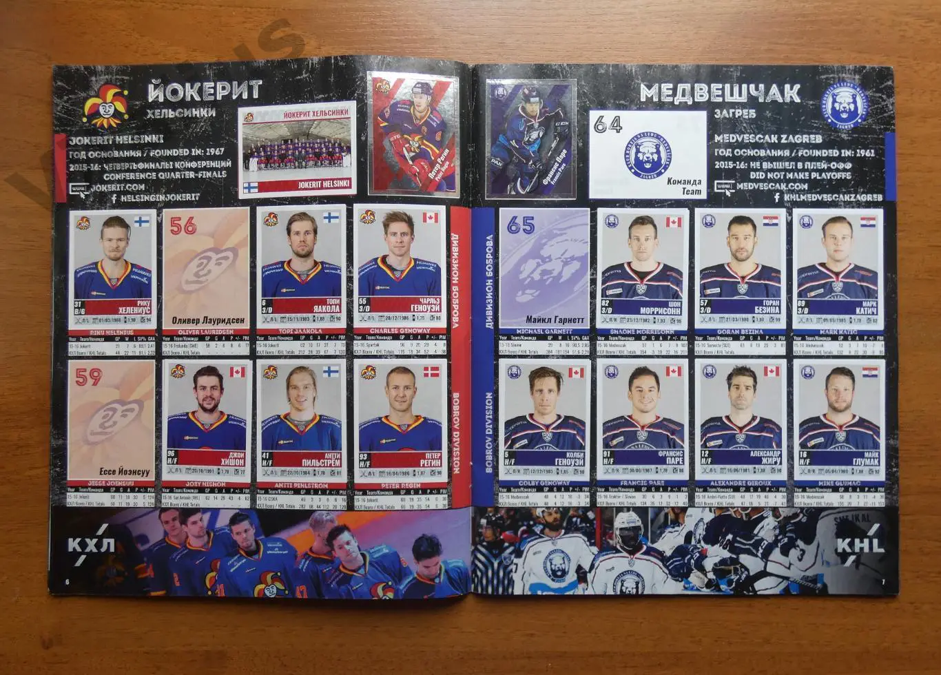 Альбом с наклейками КХЛ 2016-2017 Панини Panini - неполный (273 из 322 наклеек) 3