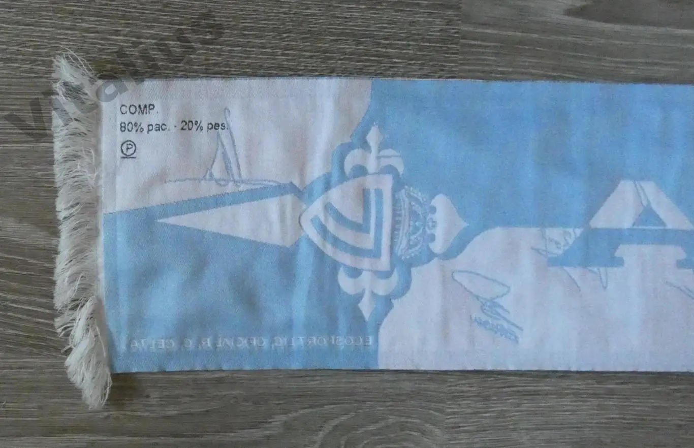 Шарф Сельта Виго Испания - сезон 2006/2007 - с вышитыми автографами игроков 3