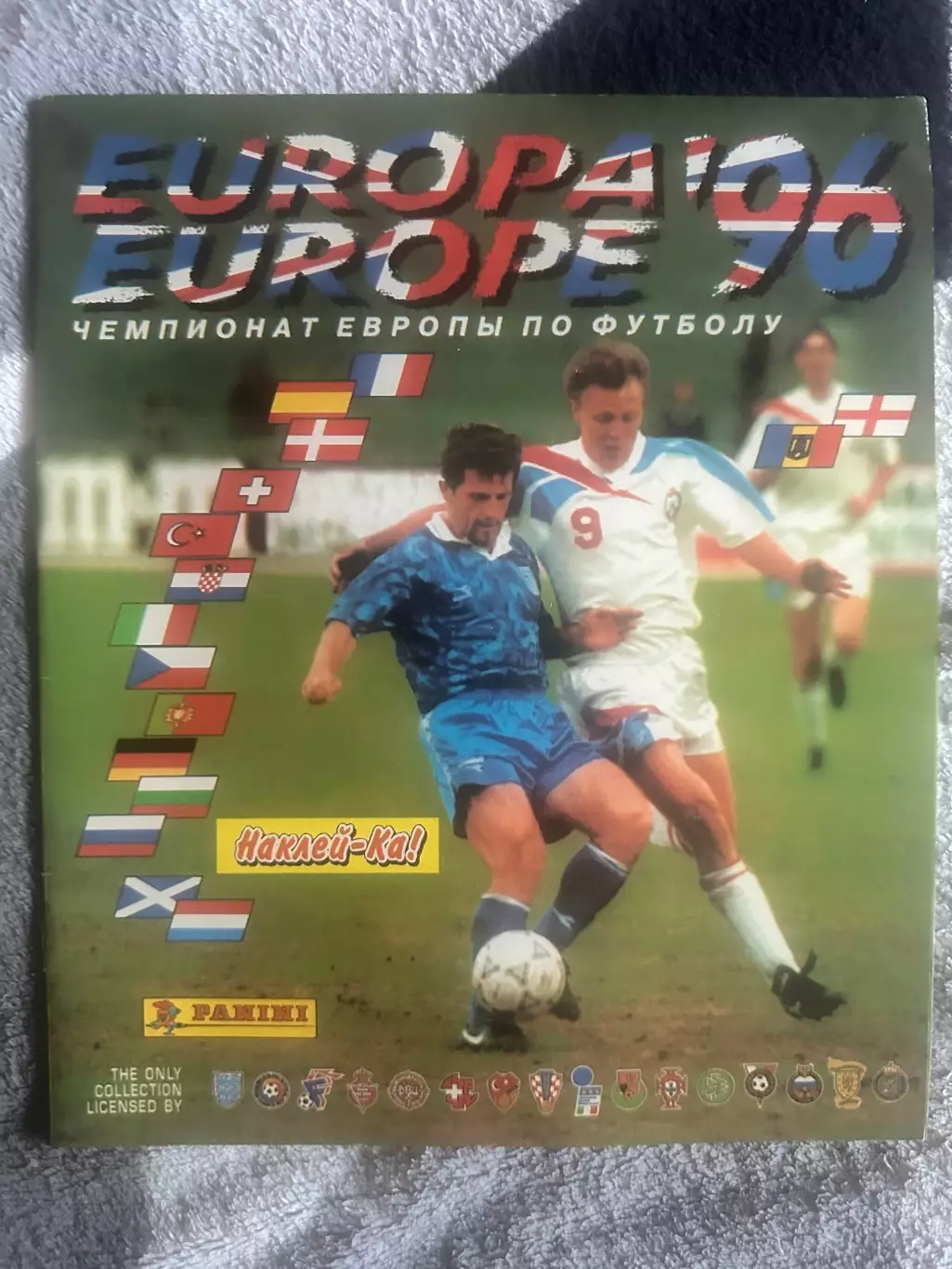 Пустой журнал панини 1996