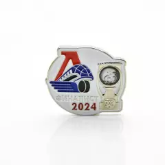 Значок ХК Локомотив (Ярославль) - финалист кубка Гагарина 2024