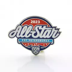 Значок Матч Звезд КХЛ 2023 (Санкт-Петербург)