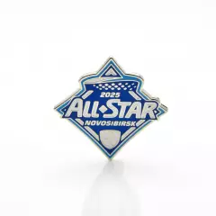 Значок Матч Звезд КХЛ 2025 (Новосибирск)