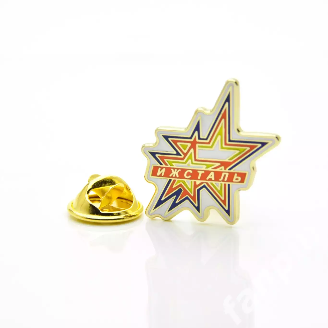 Значок ВХЛ ХК Ижсталь (Ижевск) Эмблема 1