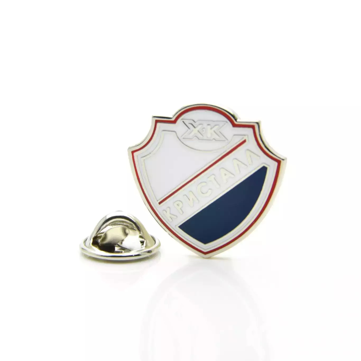 Значок ВХЛ ХК Кристалл (Саратов) Эмблема 1