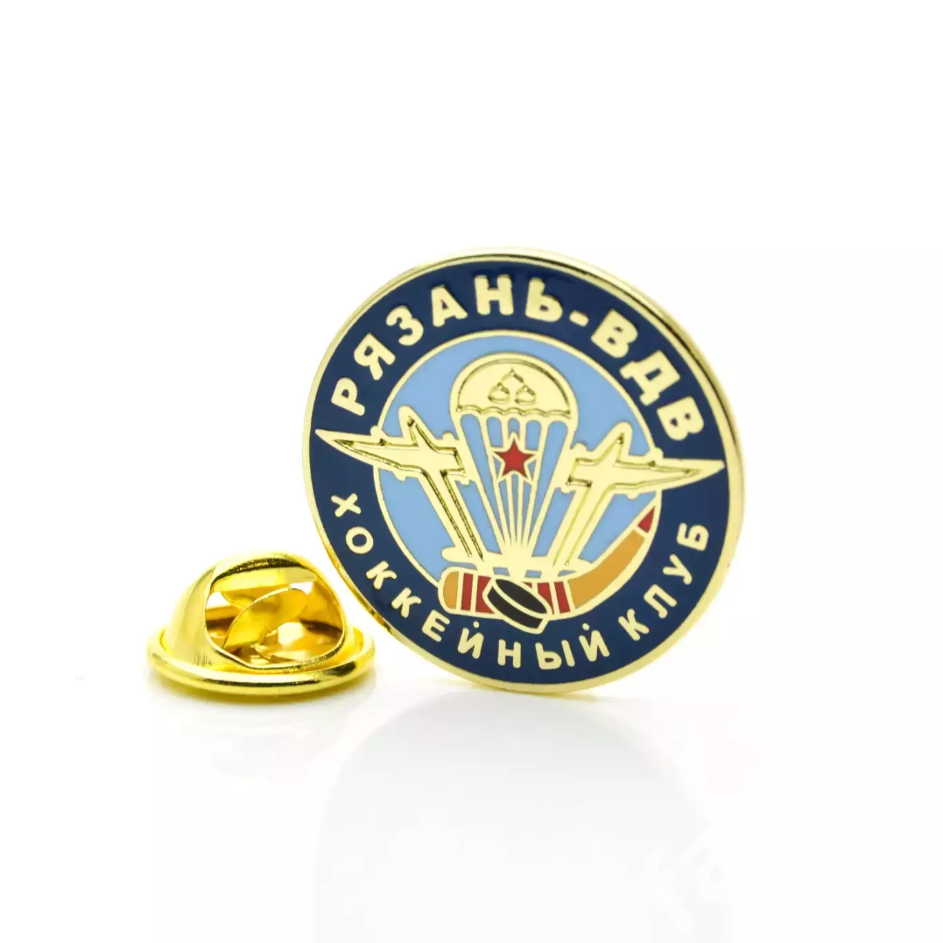 Значок ВХЛ ХК Рязань-ВДВ (Рязань) Эмблема 1