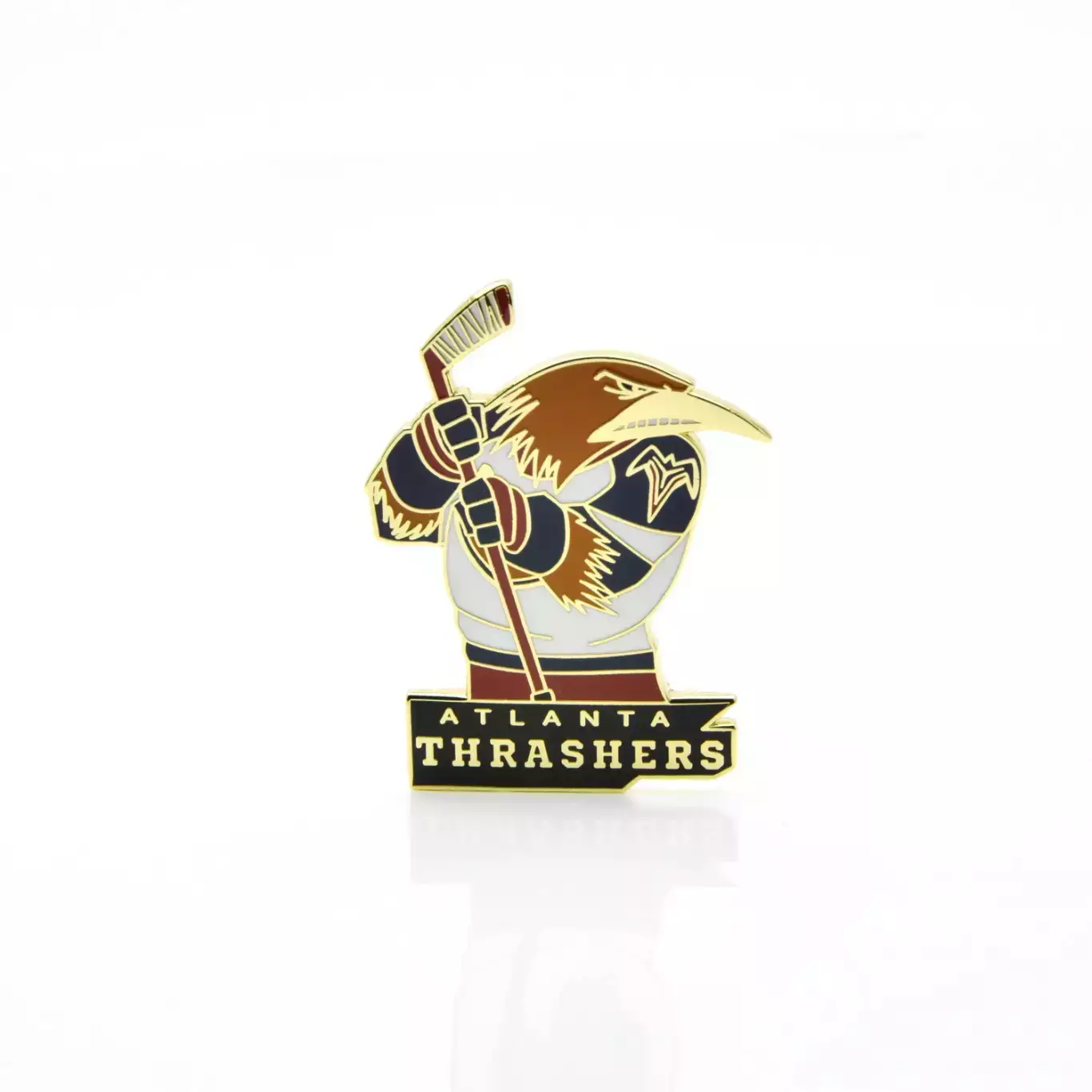 Значок ХК Атланта Трэшерз Маскот