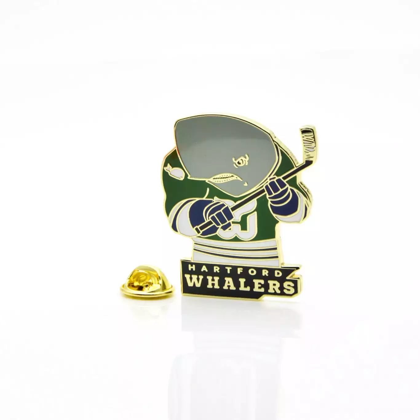 Значок ХК Хартфорд Уэйлерз Маскот 1