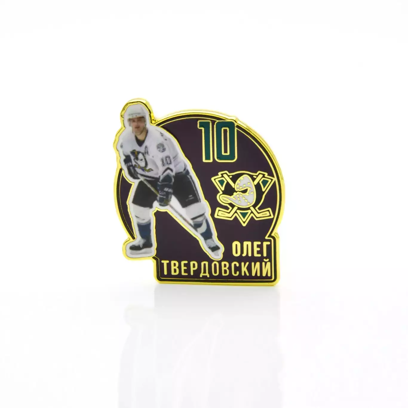 Значок Звезда НХЛ Олег Твердовский №10