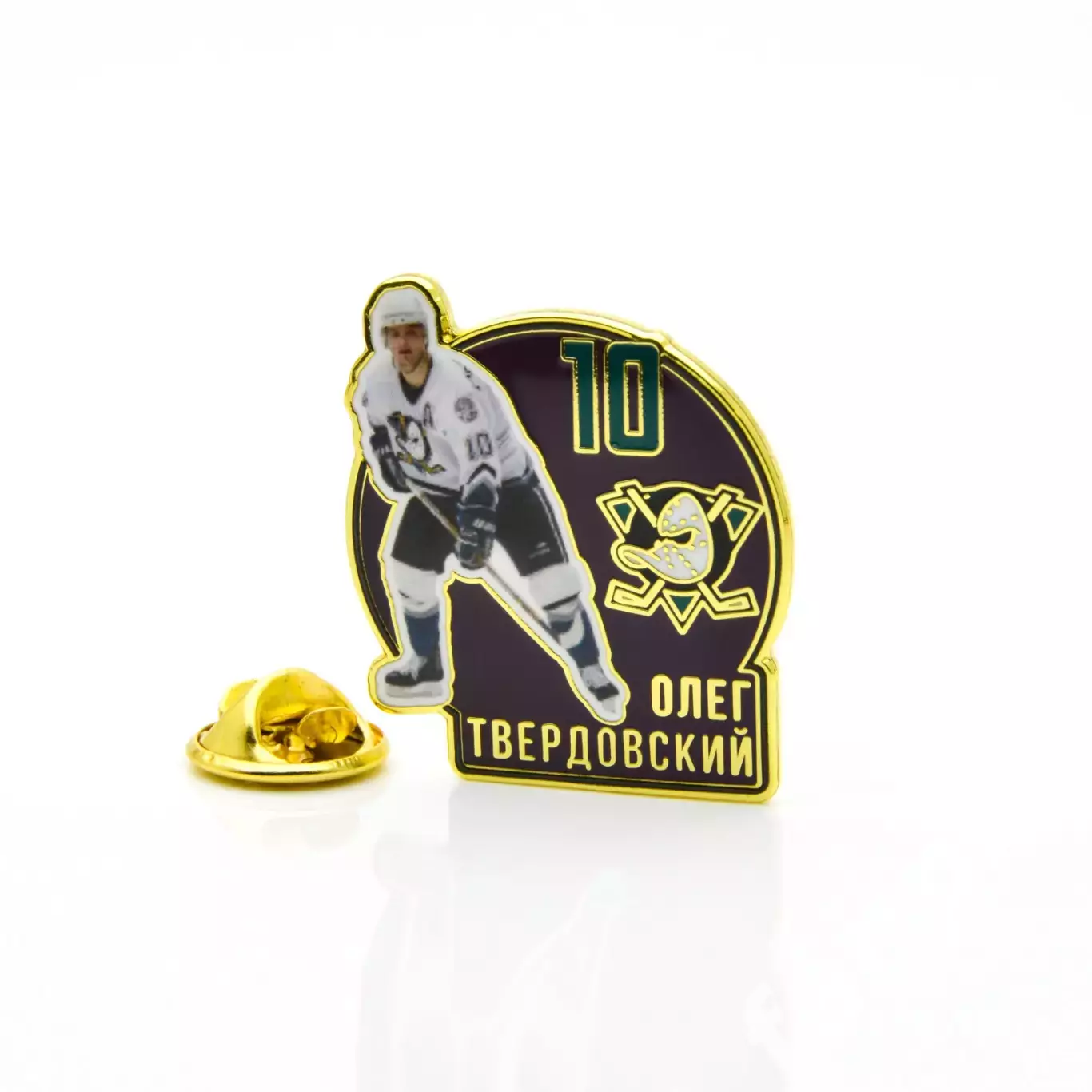 Значок Звезда НХЛ Олег Твердовский №10 1