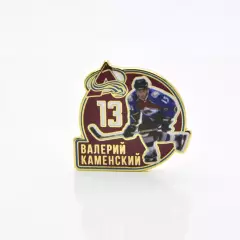 Значок Звезда НХЛ Валерий Каменский №13
