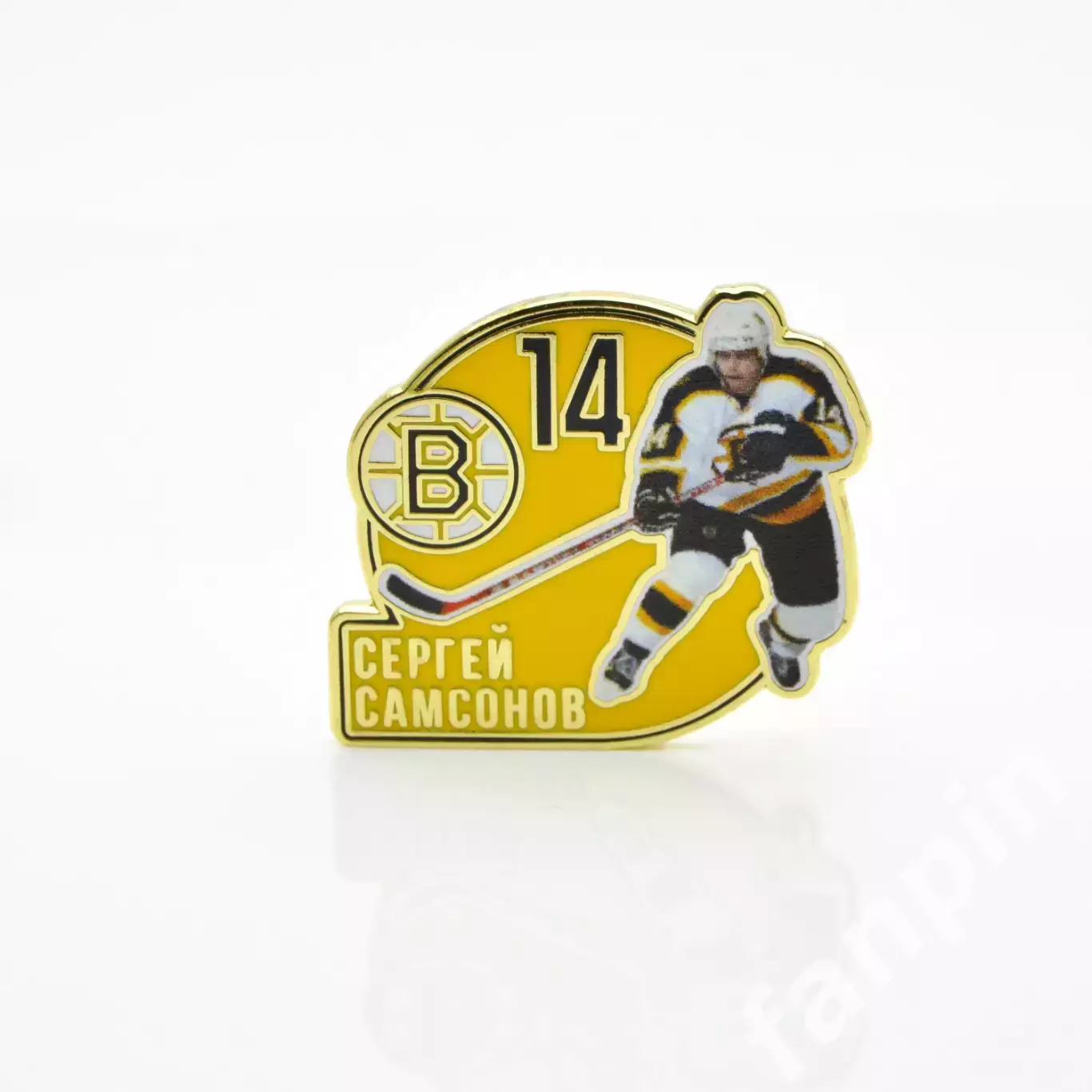 Значок Звезда НХЛ Сергей Самсонов №14
